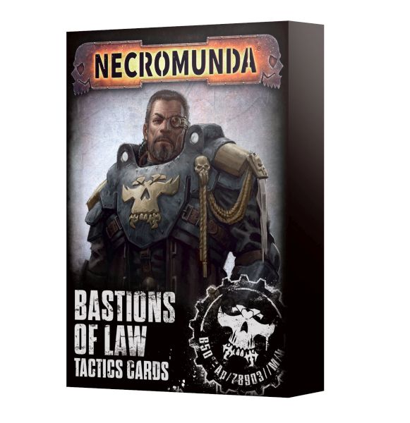 Necromunda: Card Pack Bastions Of Law Gang Tactics Cards 2025 60050599033