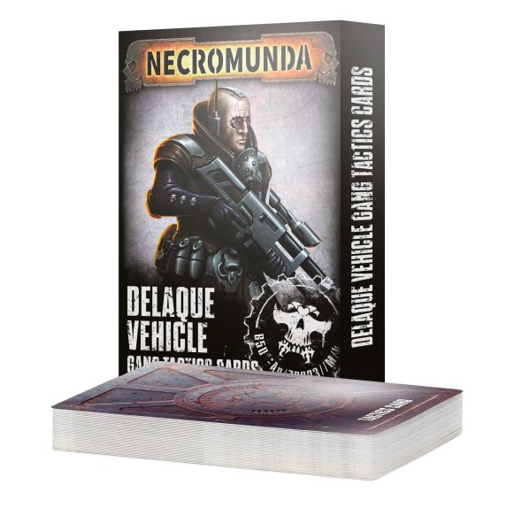Necromunda: Card Pack Delaque Vehicle Gang Tactics Cards  2024  60050599025
