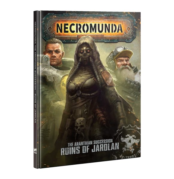 Necromunda: Gaming Supplement: The Aranthian Succession Ruins Of Jardlan  Hardback  60040599041