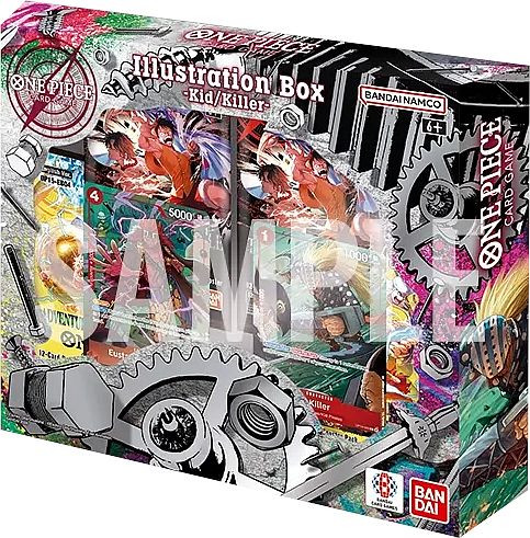 One Piece Card Game: Ib08 Illustration Box 08: Kid Killer    Boosters