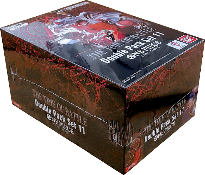 One Piece Card Game: Op16: The Time Of Battle Dp11 Double Pack Set Display Double Pack Sets 16 Boosters