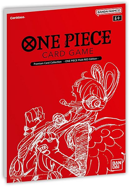 One Piece Card Game: Premium Card Collection One Piece Film Red Edition  12 Cards   Booklet