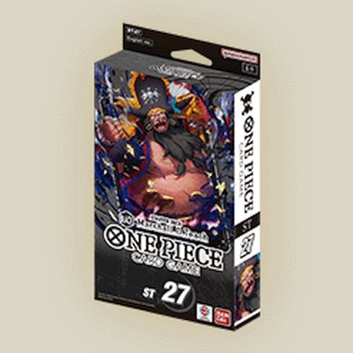 One Piece Card Game: St27 Starter Deck Black Marshall   Teach