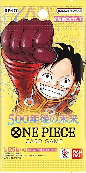 One Piece Japanese Op07 500 Years In The Future Booster Pack