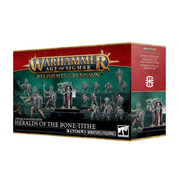 Ossiarch Bonereapers Regiments Of Renown: Heralds Of The Bone-tithe 99120207196