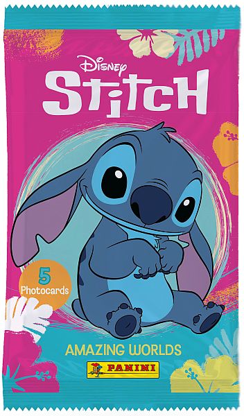 Panini Stitch Photocards Amazing Worlds  2026  Booster Pack