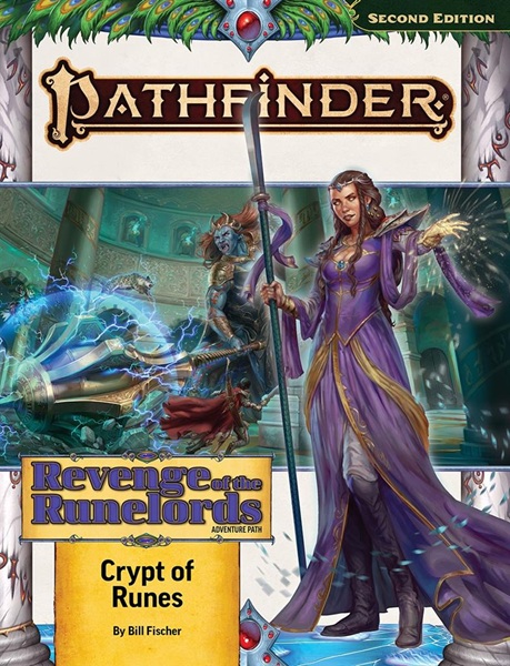 Pathfinder   2e Adventure Path: Revenge Of The Runelords     Crypt Of Runes  Pzo15220sc