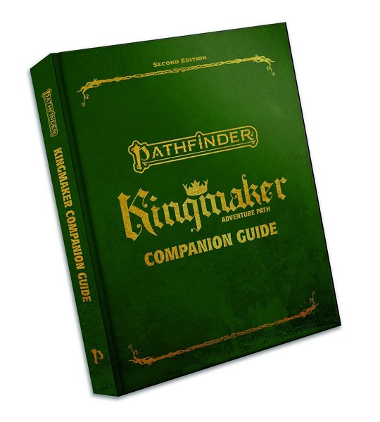 Pathfinder   2e  Grundbog Kingmaker Companion Guide  Special Edition Deluxe Hardcover   Pzo2023-se