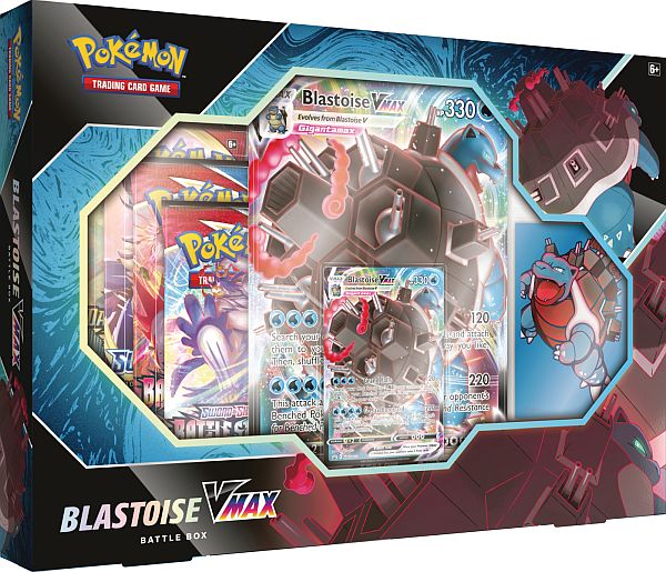 Pokemon Blastoise Vmax Battle Box
