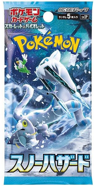 Pokemon Booster Pakke Scarlet   Violet Sv2p: Snow Hazard  Japansk
