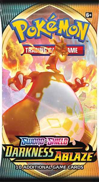 Pokemon Booster Pakke Swsh03 Sword   Shield: Darkness Ablaze Booster Pack