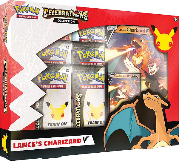Pokemon Celebrations  25th  Lance   Charizard   Collection