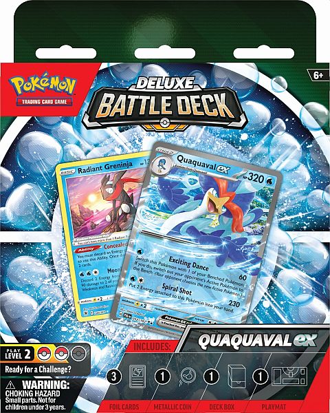 Pokemon Deluxe Battle Deck: Quaquaval Ex
