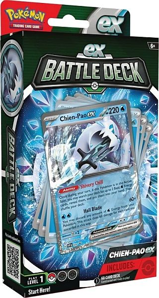 Pokemon Ex Battle Deck: Chien-pao Ex  2023