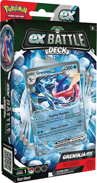 Pokemon Ex Battle Deck: Greninja Ex  2023