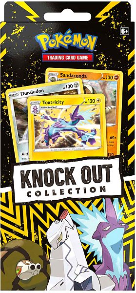 Pokemon Knock Out Collection: Toxtricity  Duraludon   Sandaconda