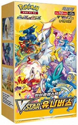 Pokemon  Koreansk  Booster Box S12a: Vstar Universe