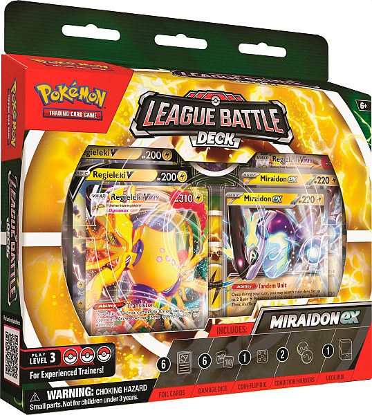 Pokemon League Battle Deck: Miraidon Ex  2023
