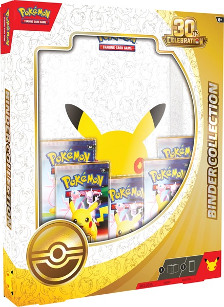 Pokemon Mega Evolution: 30th Celebration Binder Collection    Boosters    -pocket Mappe  Holder 360  Kort