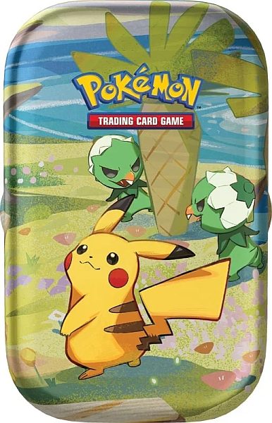 Pokemon Paldea Friends Mini Tin: Pikachu   Capsakid