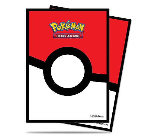 Pokemon Pokeball Deck Protector 65 Lommer Sleeves  85120