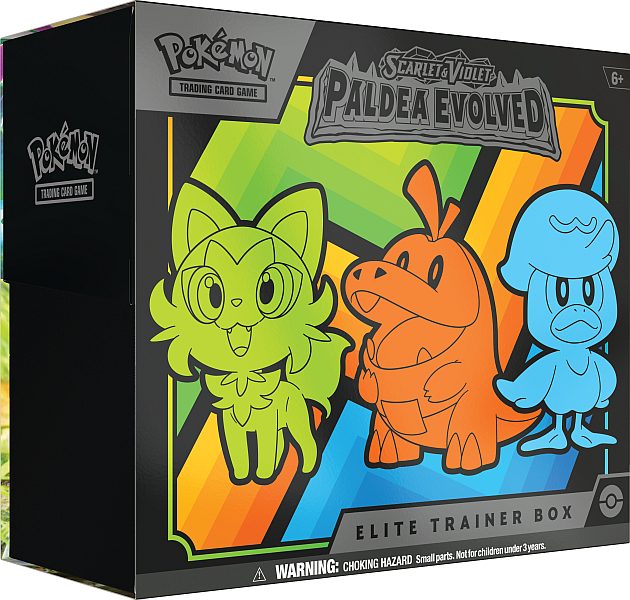 Pokemon Scarlet   Violet: Paldea Evolved Elite Trainer Box