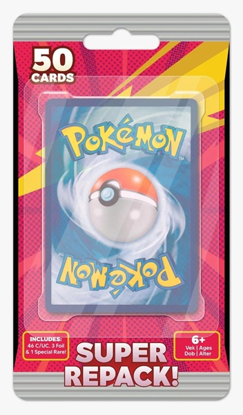 Pokemon Tcg: Super Repack  50 Kort