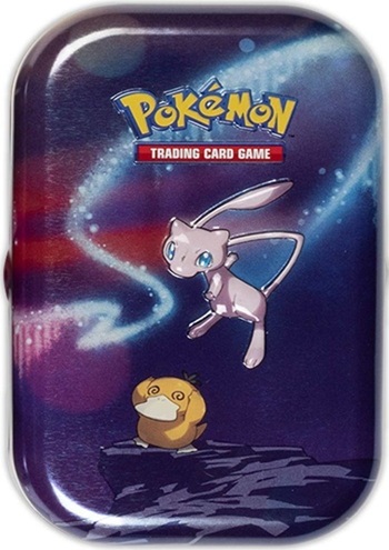 Pokemon Tin Kasse  Kanto Power Mini Tin: Mew   Psyduck    Boosters  Billedkort     195 184 Nt