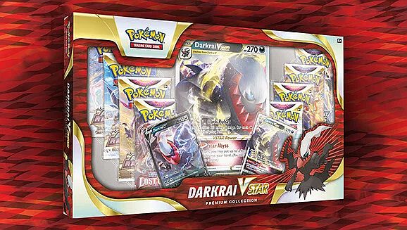 Pokemon  Vstar Box: Darkrai Vstar Premium Collection    Boosters