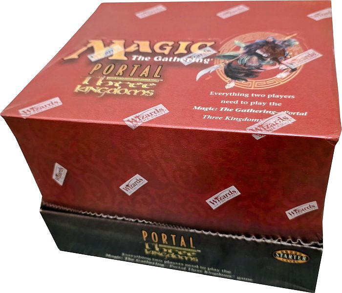 Portal    Three Kingdoms  Two-player Starter Deck Display  12 Starters