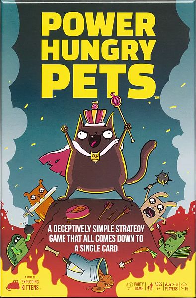 Power Hungry Pets Card Game