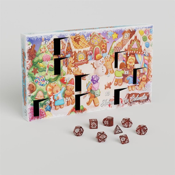 -workshop Mystery Dice Advent Calendar     Terningekalender 2024