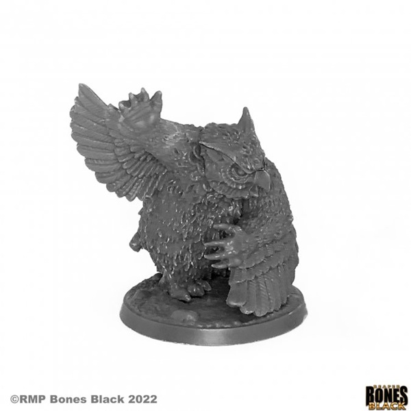 Reaper Bones Black: Owlbear Plastic Miniature