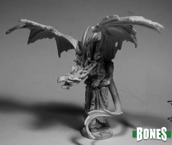Reaper Bones Classic: Temple Dragon Plastic Miniature