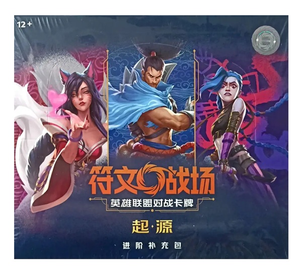 Riftbound: League Of Legends Tcg: Set 01: Origins Jumbo  Kinesisk Chinese  Booster Box  Display  12 Packs