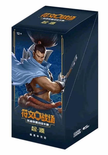 Riftbound: League Of Legends Tcg: Set 01: Origins Slim  Kinesisk Chinese  Booster Box  Display  24 Packs