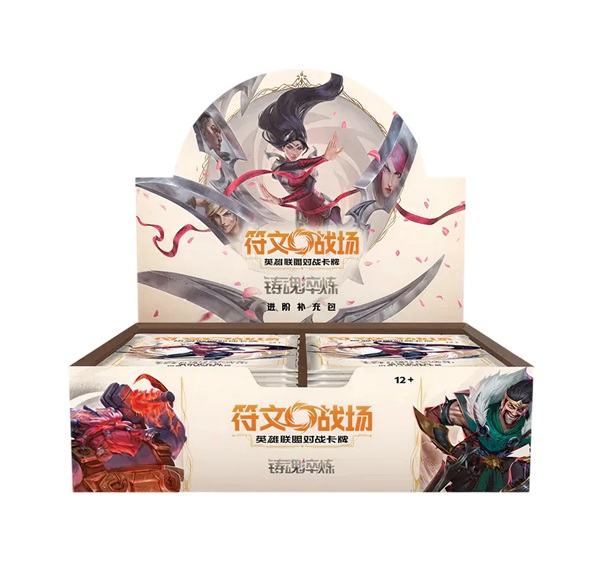 Riftbound: League Of Legends Tcg: Set 02: Spiritforged Jumbo  Kinesisk Chinese  Booster Box  Display  12 Packs