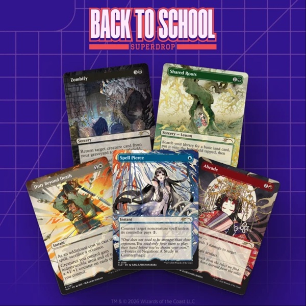 Secret Lair Drop Series 2026 : Back To School Superdrop: Return To Mystical Archive Regular