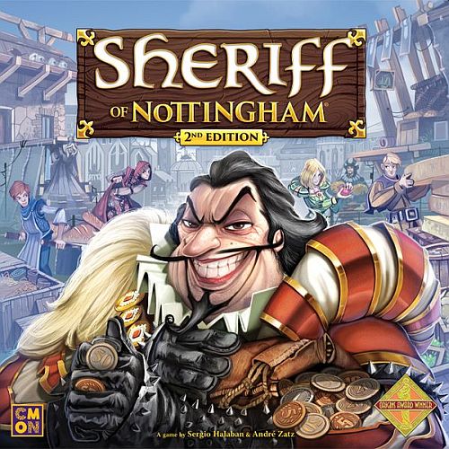 Sheriff Of Nottingham  2nd Edition  Engelsk  Board Game  Dice Tower Essentials