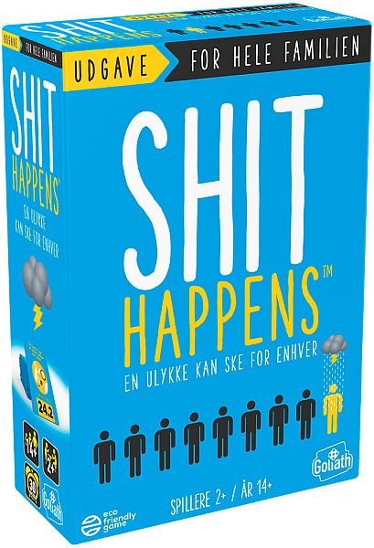 Shit Happens: Family Edition  Dansk  Party Game