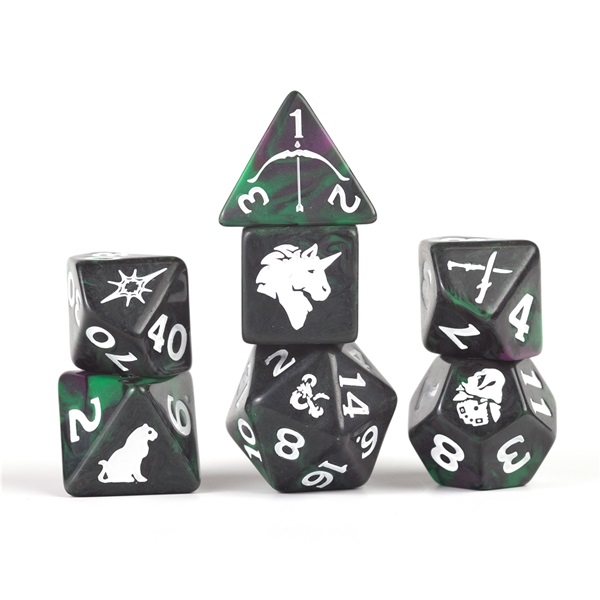 Sirius Dice Dungeons   Dragons      : Adventurer Dice: Legend Of Drizzt    Terninger