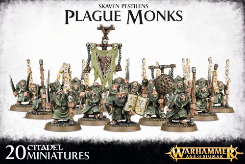 Skaven Pestilens Plague Monks 99120206037
