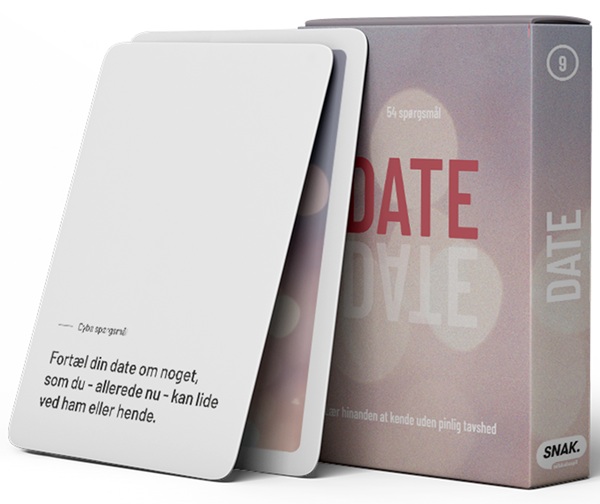 Snak: Date Dansk Card Game