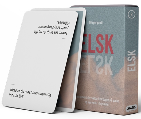 Snak: Elsk Dansk Card Game