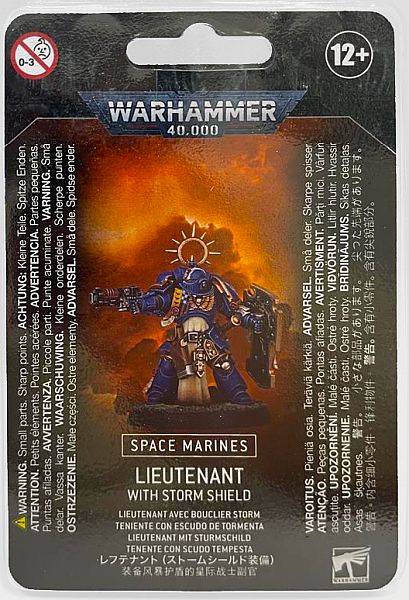 Space Marines Lieutenant With Storm Shield 99070101080 Do