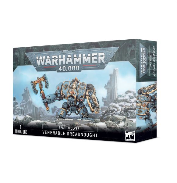 Space Wolves Venerable Dreadnought   Bjorn The Fell-handed   Murderfang 99120101348