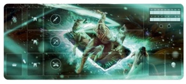 Spillem 195 165 Tte  Playmat  Gwent: The Legendary Card Game Ciri