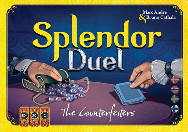 Splendor Duel Counterfeiters Dansk Expansion
