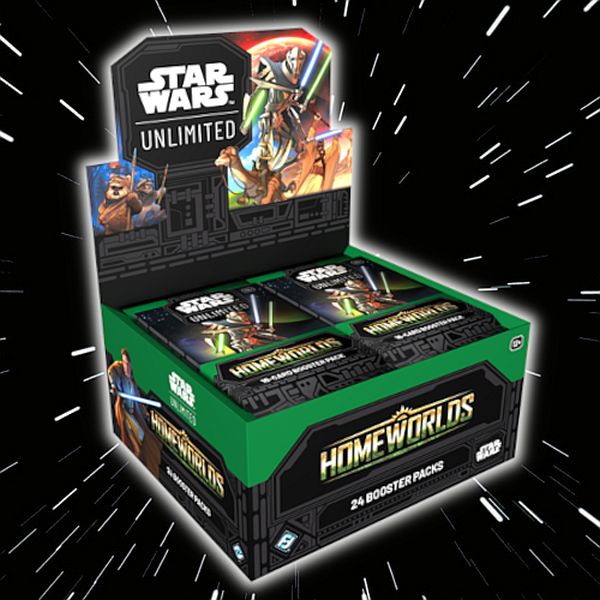 Star Wars: Unlimited Tcg Set : Homeworlds Booster Display Box Med 24 Packs