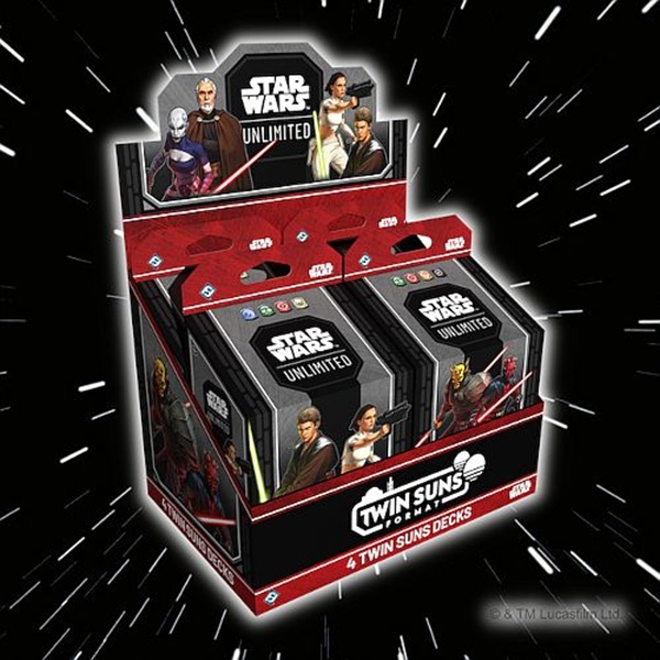 Star Wars: Unlimited Tcg: 2026 Twin Suns Display    Decks